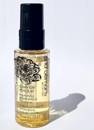 ❗️уцінка❗️олія для волосся shu uemura mini essence absolue nourishing protective oil