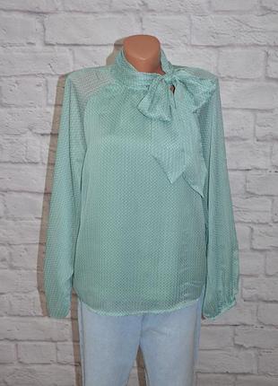 Шифонова блуза в горошок "vila"