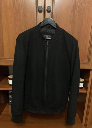 Шерстяний бомбер marks & spencer