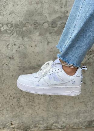 Nike air force white женские кроссовки найк аир форс белые