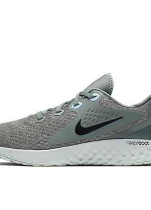 Кроссовки мужские nike legend react aa1625-302 (серый, для бега, повседневные, текстиль, логотип найки)