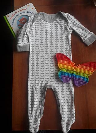 Хлопковый человечек на 1-3 мес