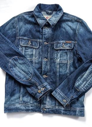 Джинсова куртка джинсова куртка джинсова mustang1 фото
