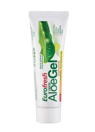 Зубна паста aloe gel . 112ml.