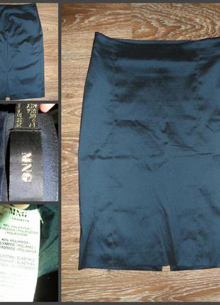 Шикарная офисная строгая юбка-карандаш mng3 фото