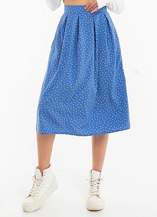 Спідниця до складу горошок