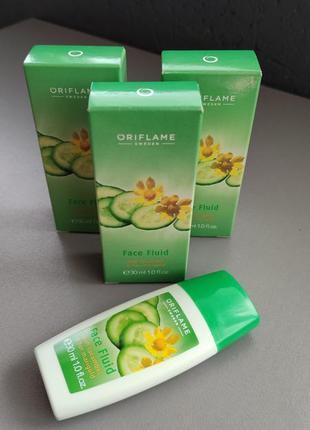 Крем флюид для лица с огурцом орифлейм fase fluid oriflame1 фото