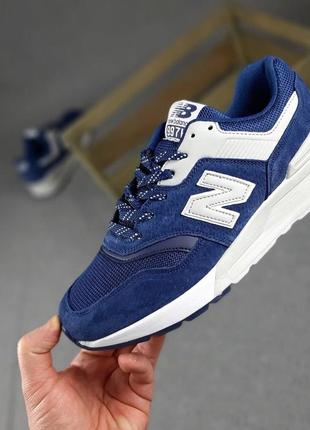 Чоловічі кросівки new balance 997h (сині з білим)