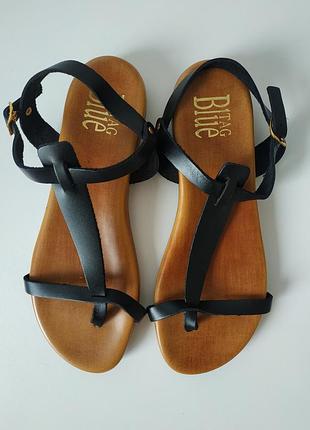 Босоніжки tag blue - 38 нові, шкіра