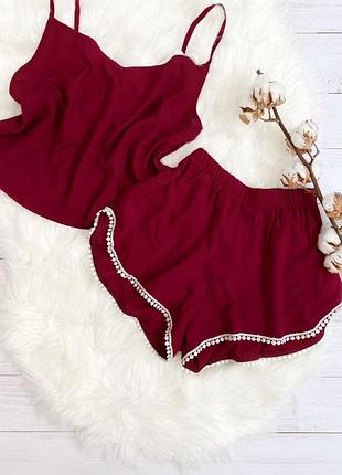 Піжамка з ніжним мереживом