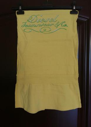 Яскравий бавовняний топ плаття diesel 8 розмір