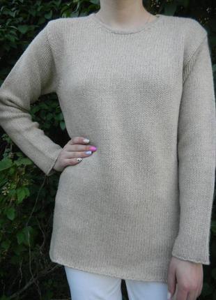 Итальянский базовый свободный женский свитер от max mara