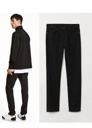 Черные джинсы h&m 30,36