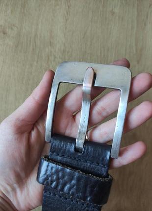 Мужской кожаный ремень cowboy belt, италия . размер 85 .