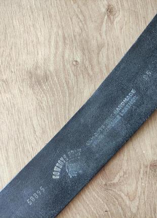 Мужской кожаный ремень cowboy belt, италия . размер 85 .