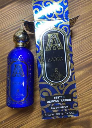 Парфюмированная вода тестер для женщин объем 100 мл. attar collection azora