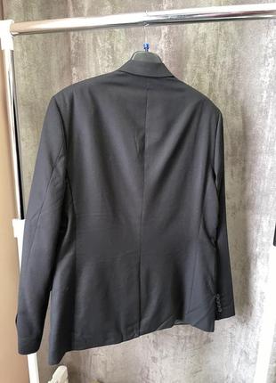 Черный мужской пиджак 503 фото