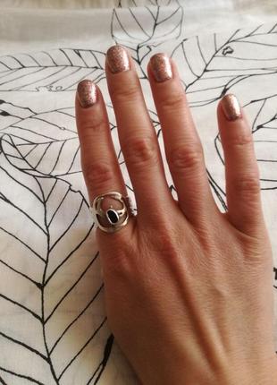 Серебряное кольцо ручной работы5 фото