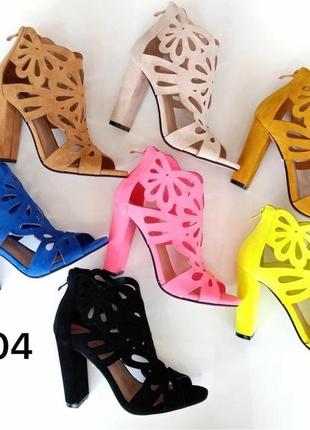 Ефектні чорні босоніжки seastar. 36-41. розпродаж