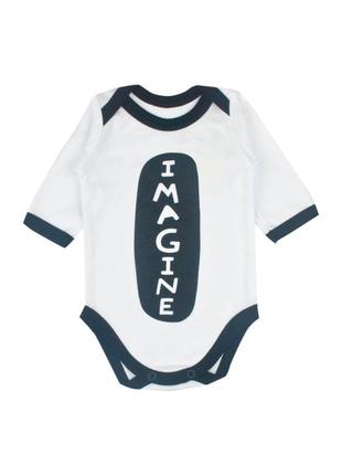 Бодік білий little stars 1011611 tm mishka