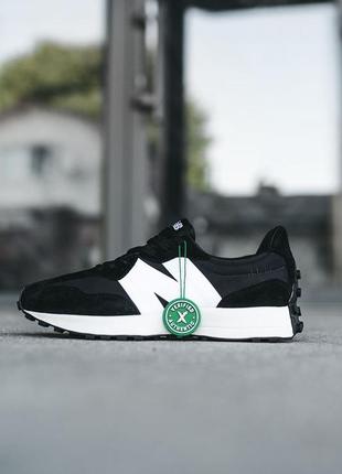 Кросівки new balance 327 black - white