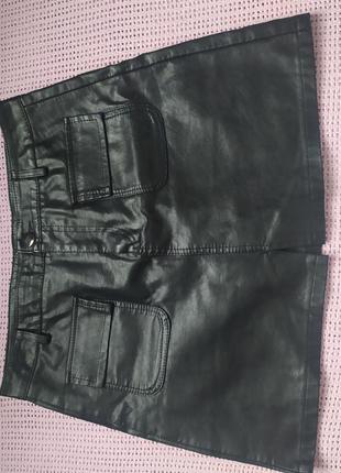 Шкіряна спідничка