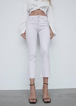 Джинсы трубы из новых коллекций zara3 фото