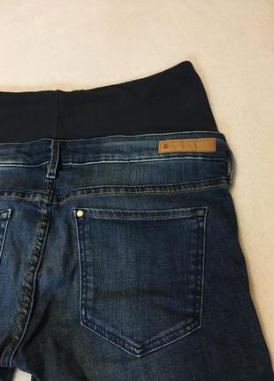 Шорти джинсові для вагітних h&m сині5 фото