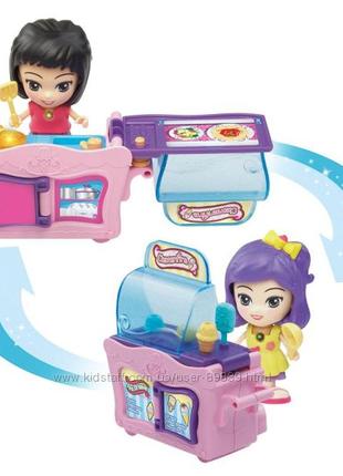 Vtech flipsies clementine´s kitchen and ice cream cart playset. 2 в 1 кухня1 фото