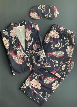 Пижама фланелька victoria’s secret