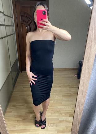 Чорна сукня на гумці від оһ роlly 🎶
