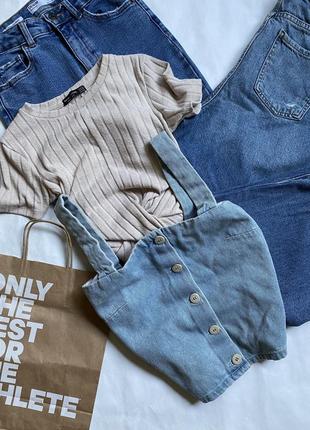 Крутий топ з деніму від Waikiki h&m.