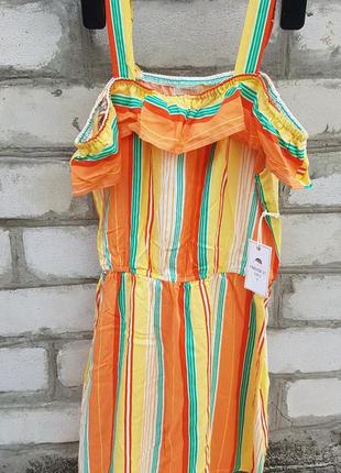 Новый вискозный сарафан летнего платья forever 21