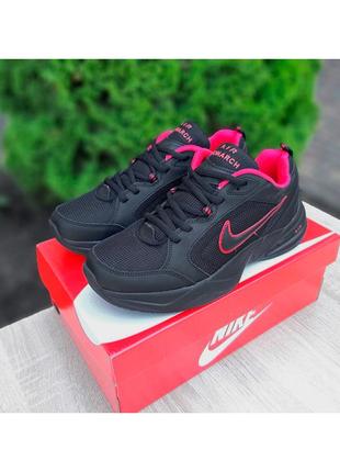 Кросівки чоловічі nike air monarch чорні / кросівки чоловічі найк аїр монарх кроси