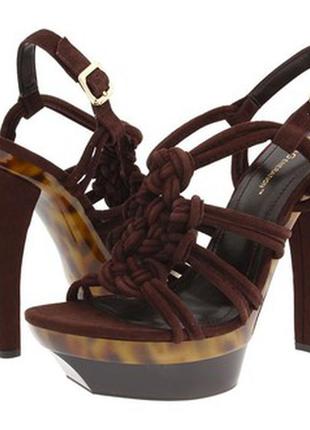 Босоніжки bcbg, замш, оригінал. bcbgeneration