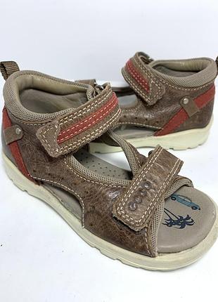 Босоніжки шкіряні ecco