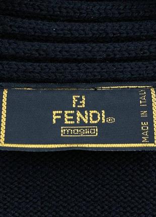 Вінтажний вовняний кардиган від fendi9 фото