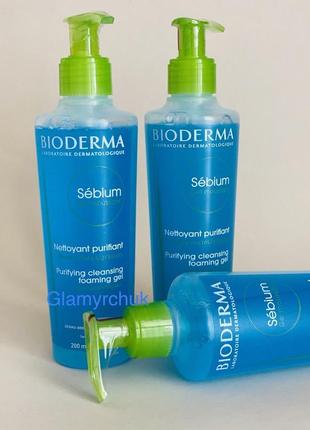 Bioderma sébium purifying cleansing foaming gel 200ml