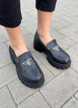 Лофери loafers black