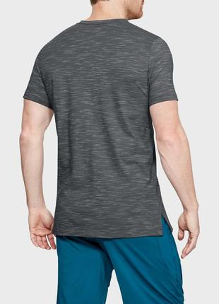 Футболка under armour sportstyle core v neck tee сер.2 фото