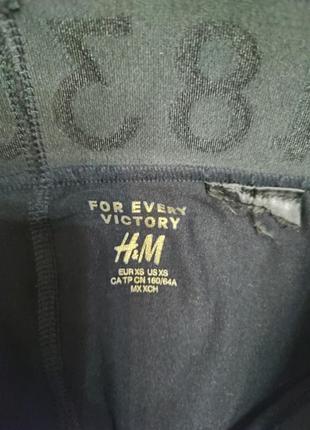 Спортивні штани жіночі легінси тайтсы h&m преміум колекція8 фото