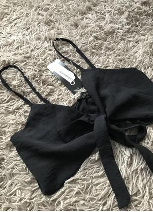 Топ на зав'язку boohoo2 фото