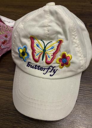 Кепки на дівчинку 46-48р