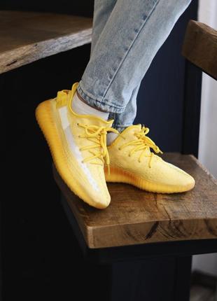 Кросівки yeezy boost 350 yellow кросівки