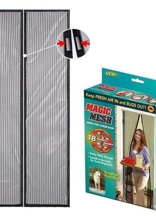 Москітна сітка magics mesh на магнітах good idea чорна