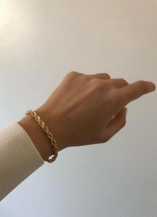 Браслет плетенка