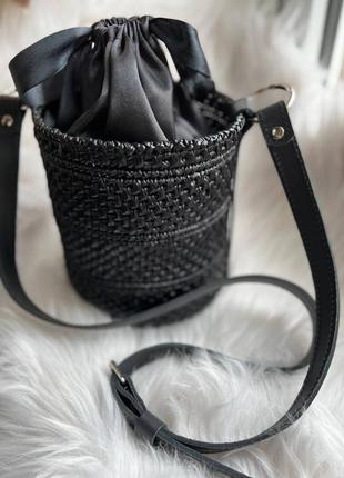 Сумка из рафии