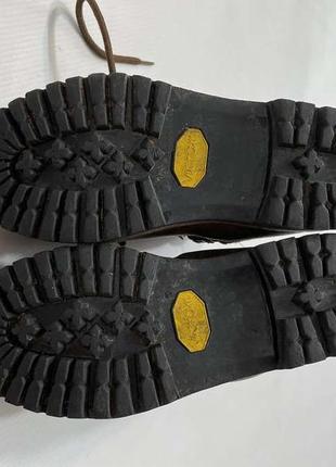 Ботинки треккинговые hanwag germany, vibram, кожаные, для гор, 23,5 см, сост. отличное!9 фото