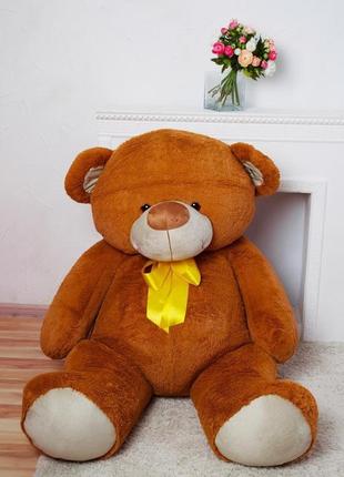 Мягкая игрушка подарок плюшевый мишка, плюшевый медведь бойд 200 см коричневый
