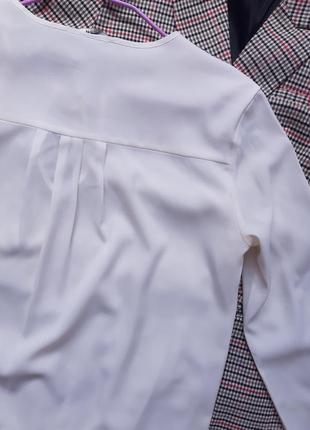 Молочна блузка на зав'язках6 фото